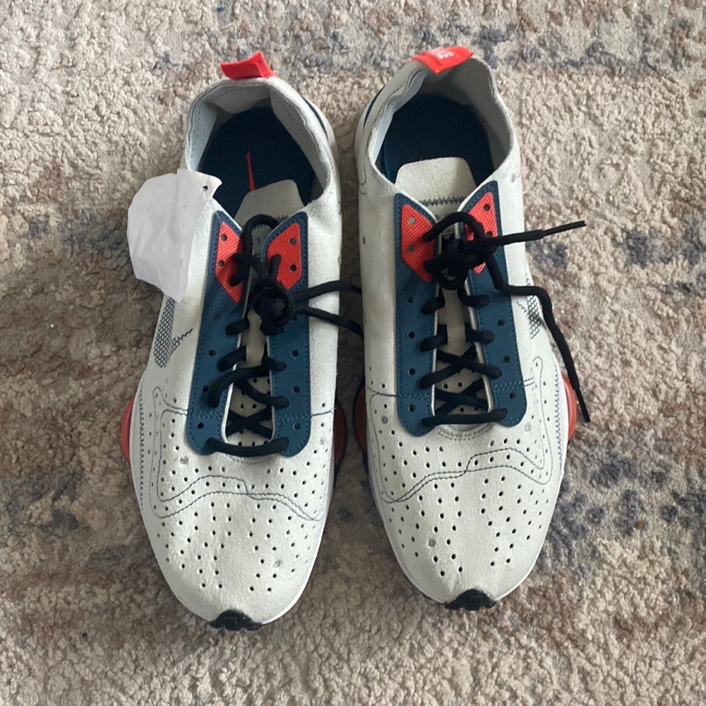 Nike Air Zoom Type N354 Light Silver Crimson Sneakers